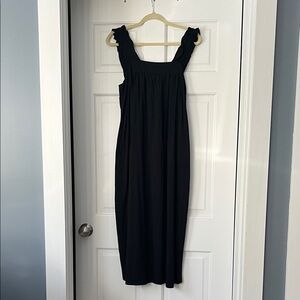 a new day Breezy Black Midi Dress